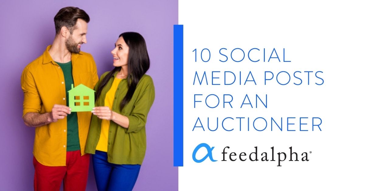 10 Social Media Posts For An Auctioneer 