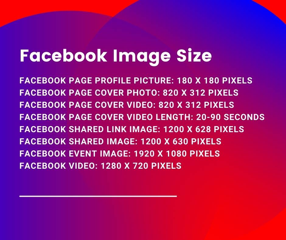 facebook image size