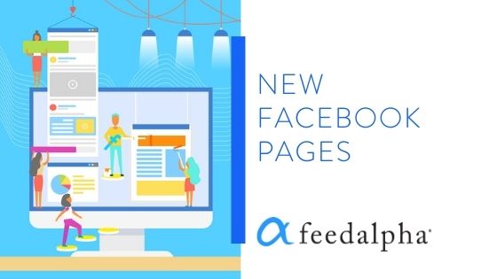 New Facebook Pages – Scheduling Through feedalpha