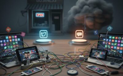 The Two-Platform Rule: Why Posting Everywhere Is Killing Your Small Business Social Media